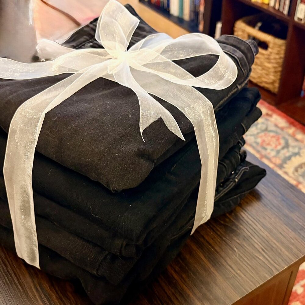 Black Jeans Bundle|5 Pair|Black Sz 12, 14| NYDJ, BR, ANN Taylor, OldNavy